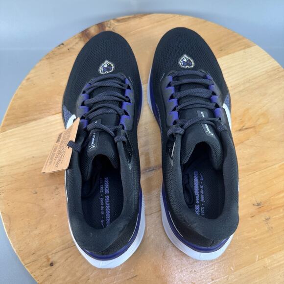 Nike Air Zoom Pegasus 41 \'Baltimore Ravens\' Men\'s Size 10.5 Shoes Sneakers Black main image 7
